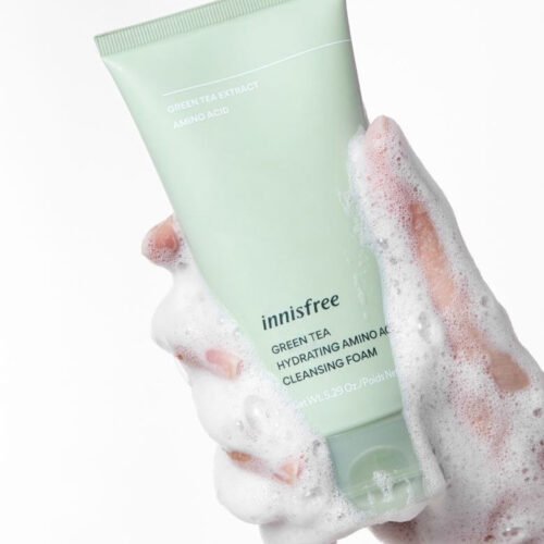 Innisfree Green Tea Foam Cleanser [2022 NEW - 150ml]
