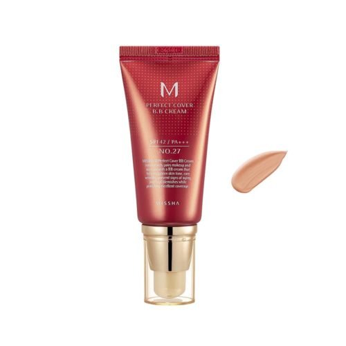 MISSHA - M Perfect Cover BB Cream SPF42 PA+++ (#27 Honey Beige) 50ml