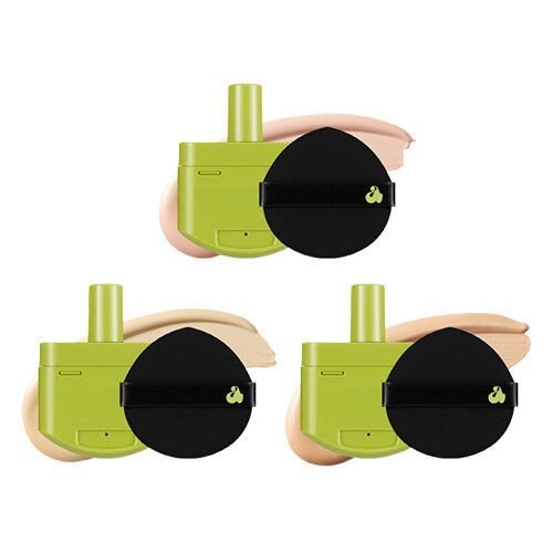 UNLEASHIA - Satin Wear Healthy-Green Cushion Refill Only - 3 Colors [#18C Sea Shell]