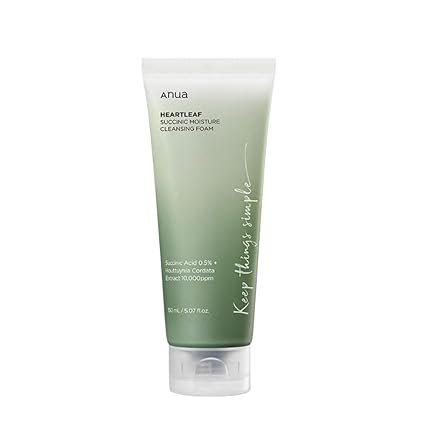 ANUA Heartleaf Quercetinol Pore Deep Cleansing Foam, 5.07 fl oz (150 ml)