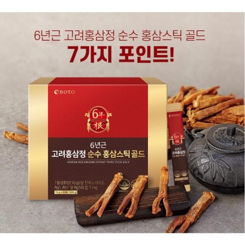BOTO - Korean Red Ginseng Extract Pure Stick Gold