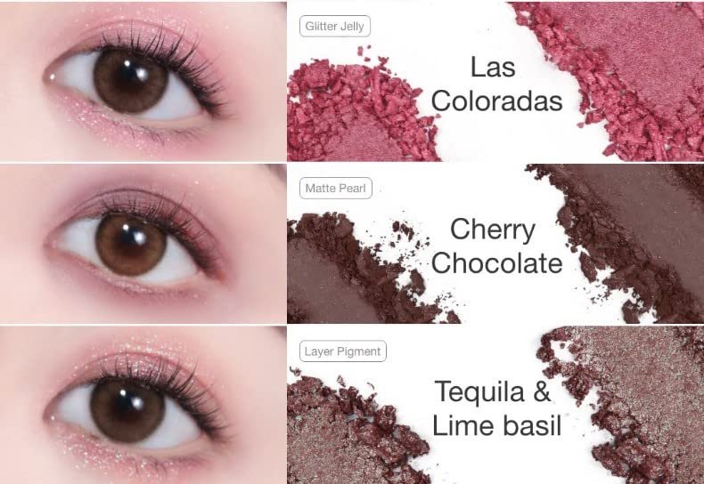 UNLEASHIA - Glitterpedia Eye Palette - N°5 All of Dusty Rose - Image 3