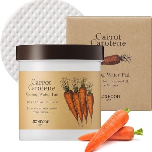 SKINFOOD - Carrot Carotene Calming Water Pad-250g[60 sheets]