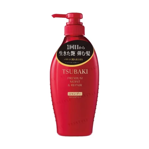 Tsubaki Shampoo Premium Moist & Repair Camellia Hair Shampoo 450ml