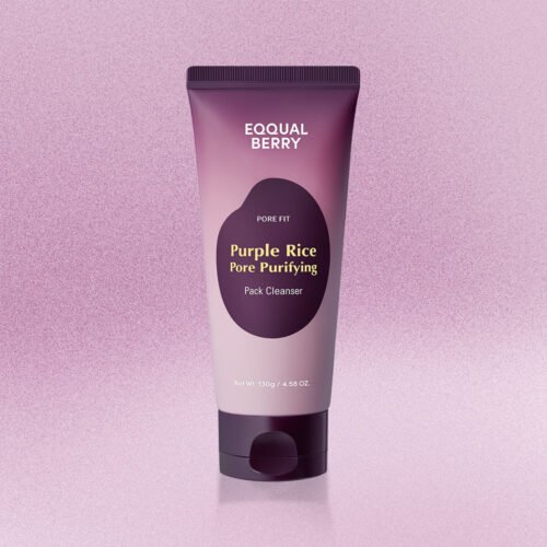 EQQUALBERRY - Purple Rice Pore Purifying Pack Cleanser 130g