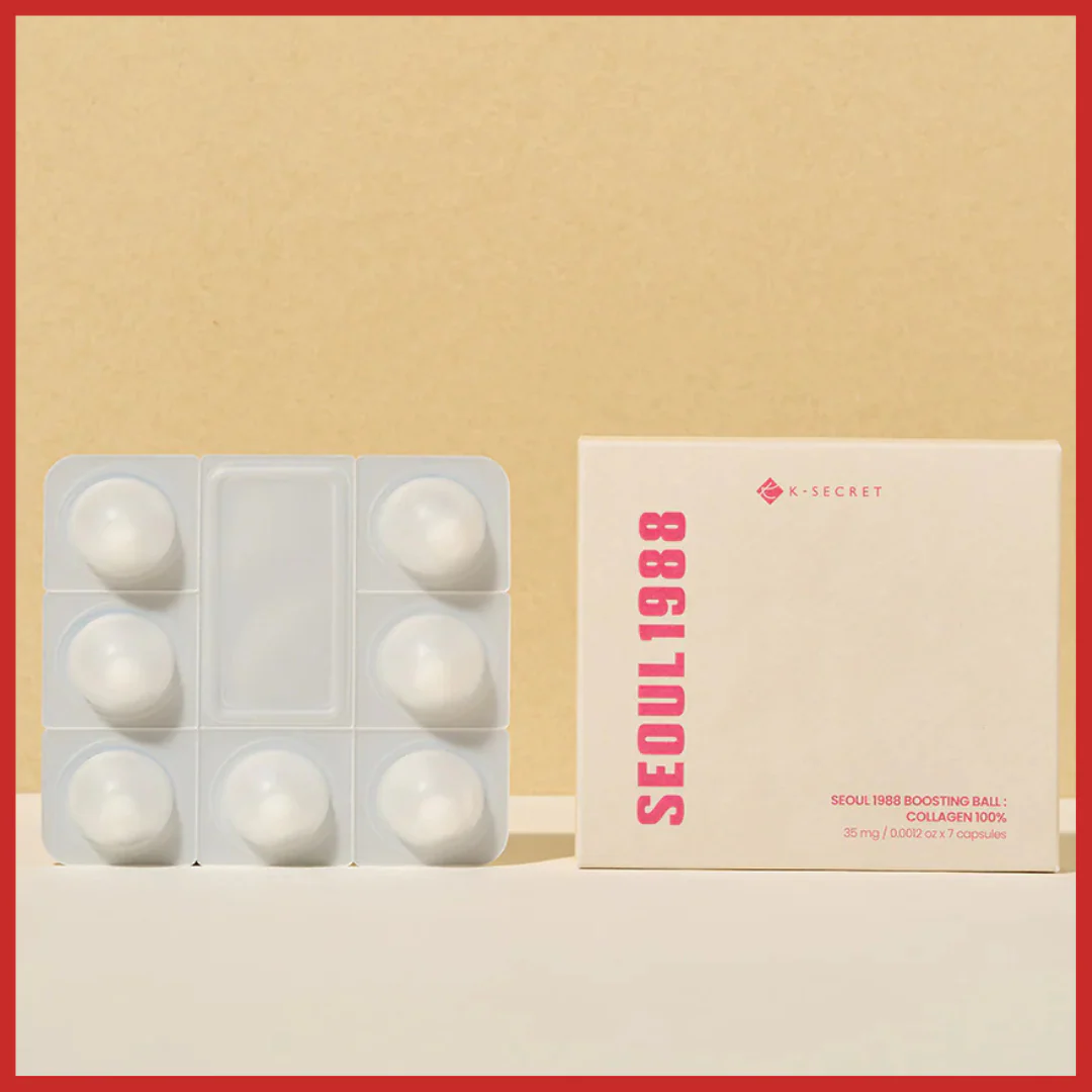 K secret SEOUL 1988 BOOSTING BALL : COLLAGEN 100%